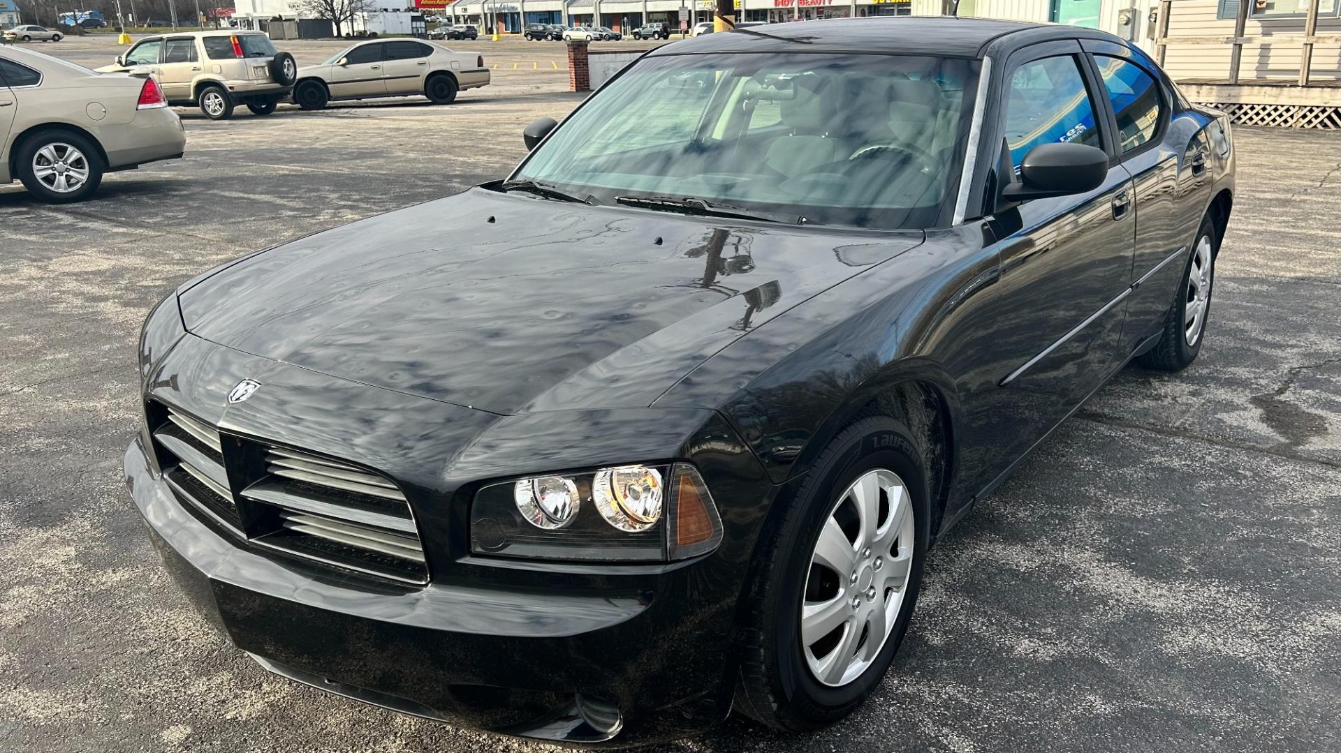 2008 BLACK /BLACK Dodge Charger (2B3KA43R88H) , located at 2710A Westlane Rd., Indianapolis, IN, 46268, (317) 291-2000, 39.885670, -86.208160 - Photo#1